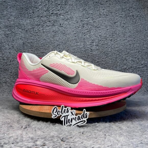 Nike Vomero 18 Men Size 15 Sail Hyper Pink Running Shoes IB7315-100 - Picture 2 of 7